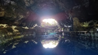 Die H&ouml;hle von Jameos del Agua.